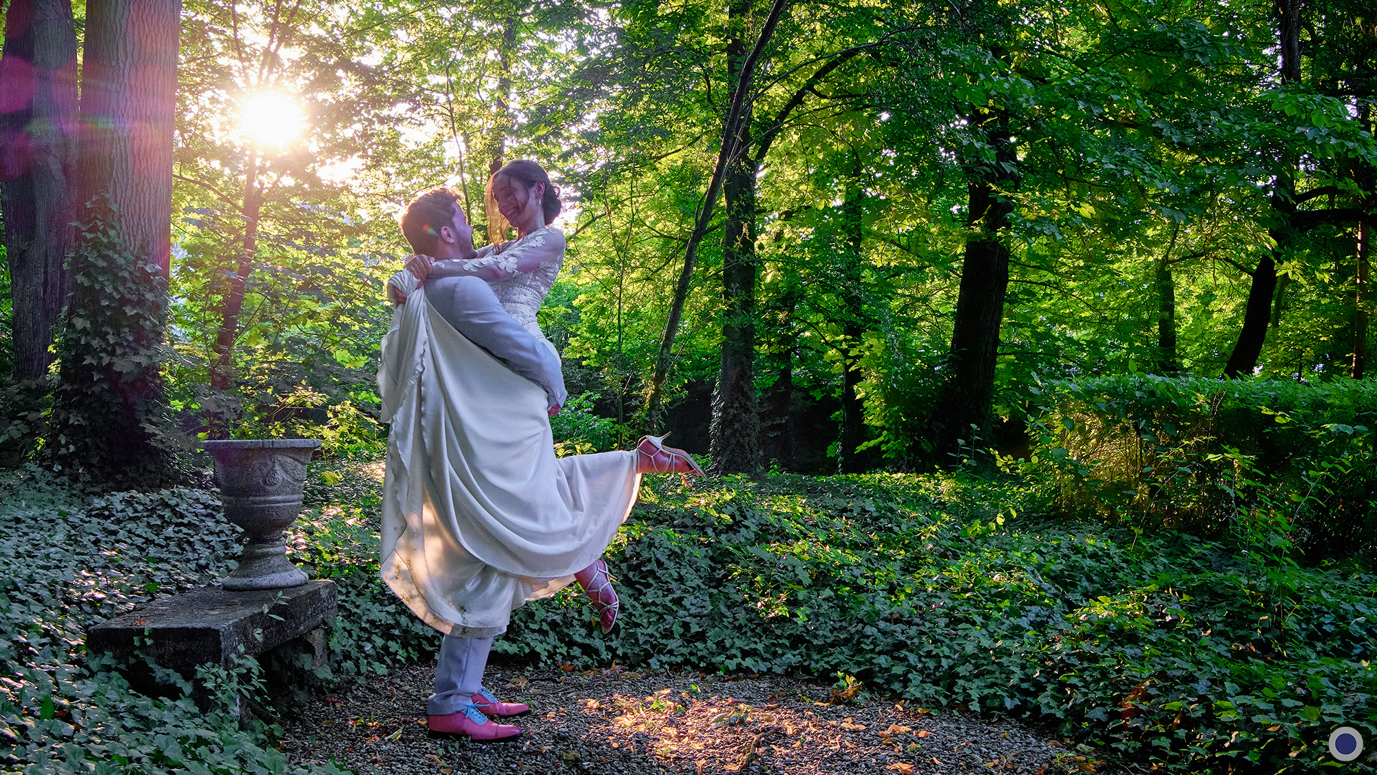 Photo de couple de mariage : Laura et Matthieu.
